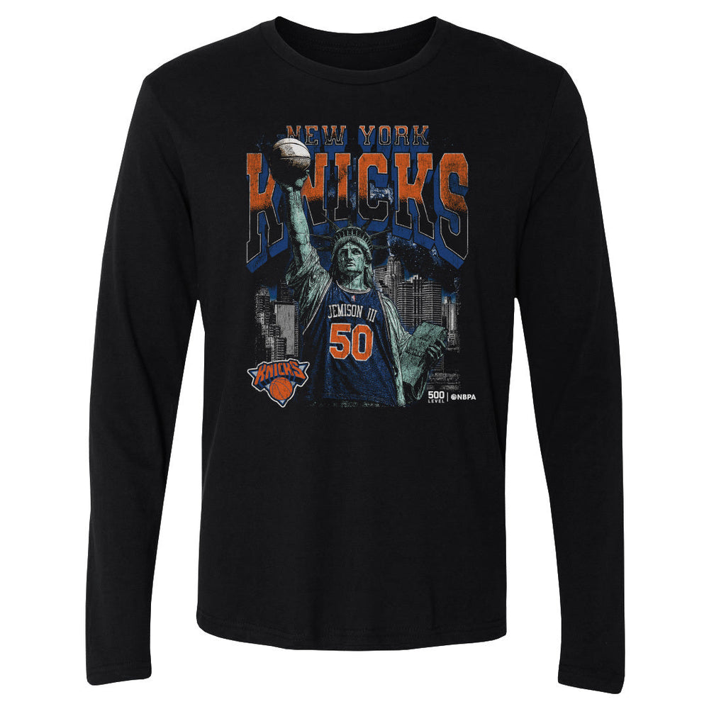 Trey Jemison III New York Knicks Statue Of Liberty WHT (ONLINE ORDER ONLY)