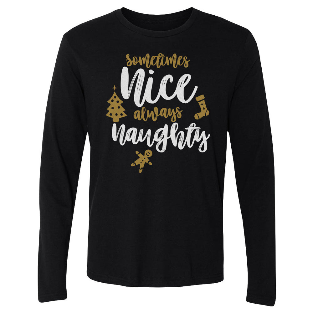 Christmas Sometimes Nice Always Naughty WHT (ONLINE ORDER ONLY)