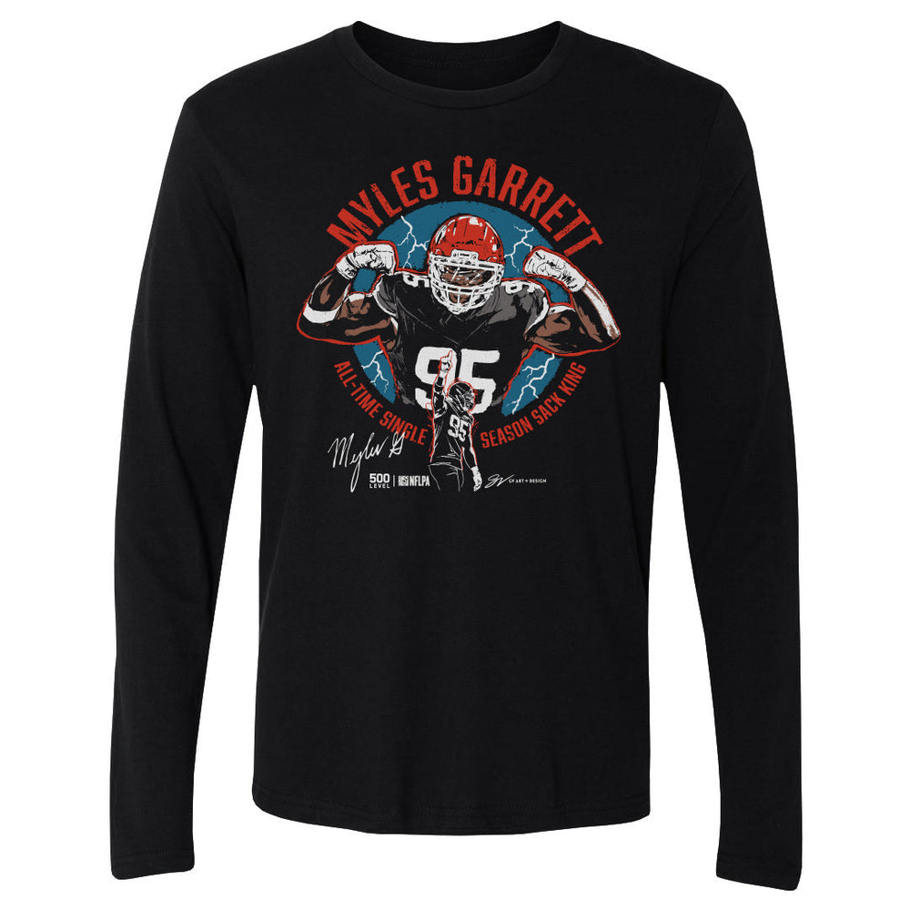Myles Garrett Cleveland All-Time Sack King WHT (ONLINE ORDER ONLY)