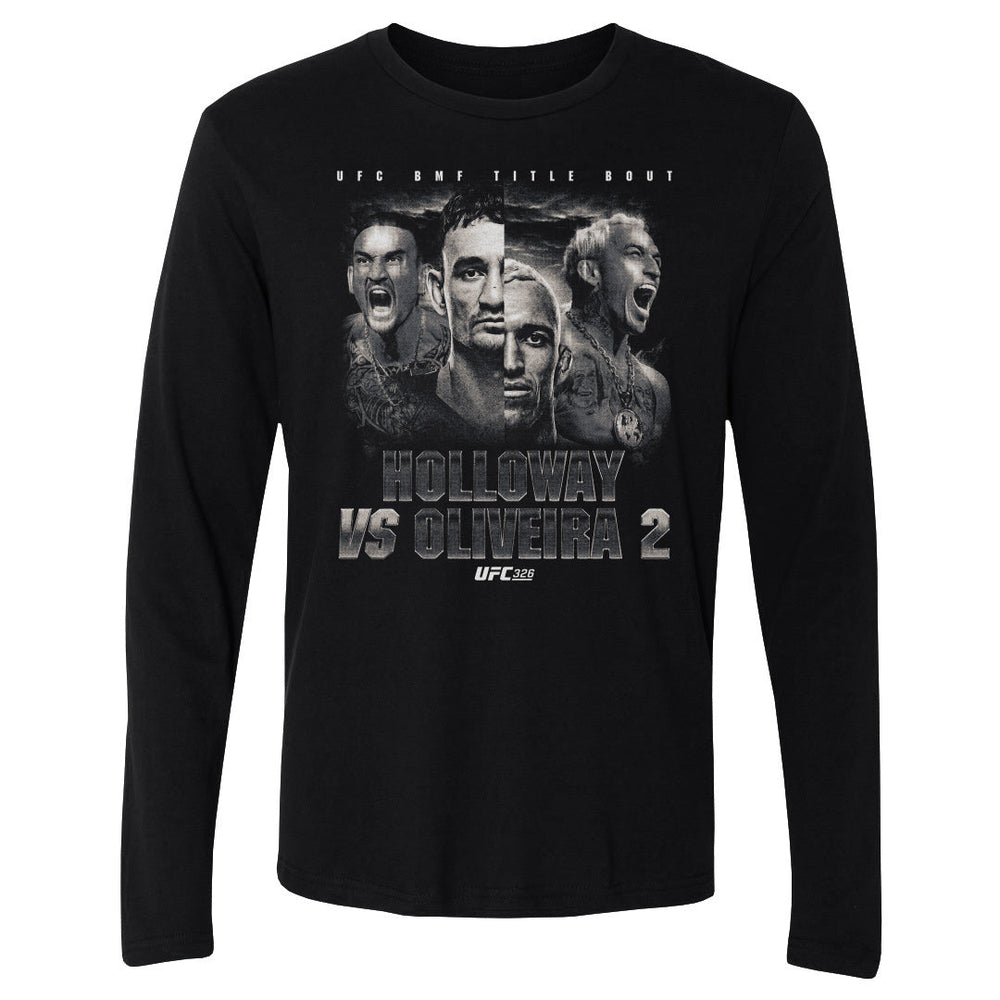 UFC 326 Holloway Vs. Oliveira 2 Match Up Portraits WHT (ONLINE ORDER ONLY)