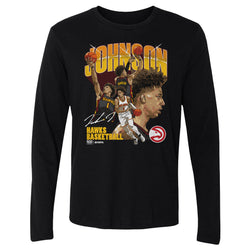 Jalen Johnson Atlanta Hawks Collage WHT (ONLINE ORDER ONLY)