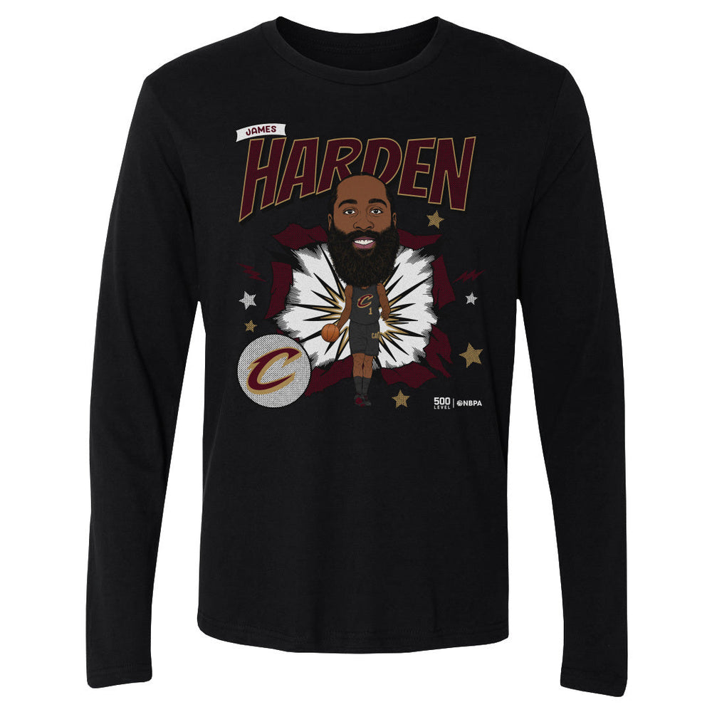 James Harden Cleveland Cavaliers Caricature WHT (ONLINE ORDER ONLY)