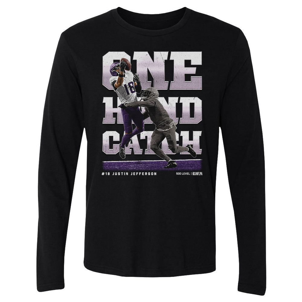 Justin Jefferson Minnesota One Hand Catch WHT (ONLINE ORDER ONLY)