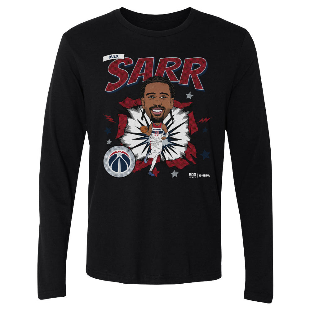 Alex Sarr Washington Wizards Caricature WHT (ONLINE ORDER ONLY)