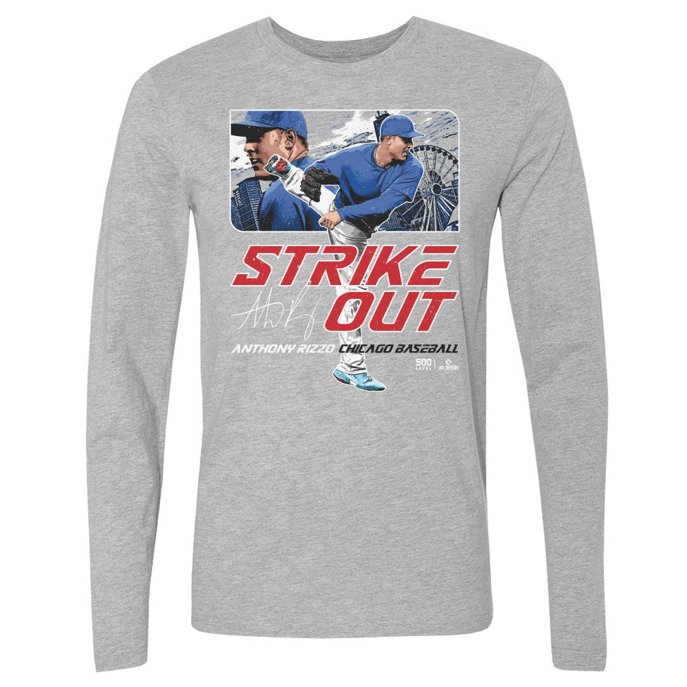 Anthony Rizzo Chicago C Strikeout WHT (ONLINE ORDER ONLY)