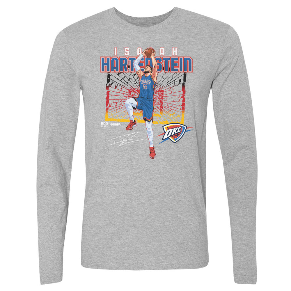 Isaiah Hartenstein Oklahoma City Thunder Shattered Flag WHT (ONLINE ORDER ONLY)
