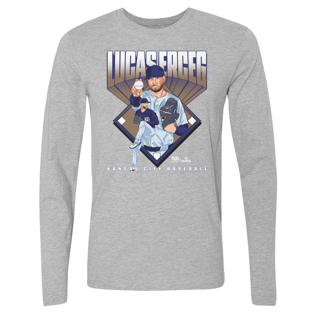 Lucas Erceg Kansas City Baseball Diamond WHT (ONLINE ORDER ONLY)