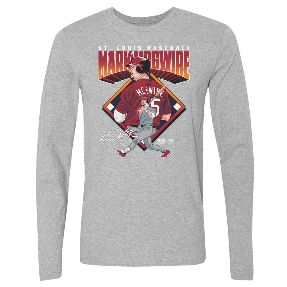 Mark McGwire St. Louis Baseball Diamond WHT (ONLINE ORDER ONLY)