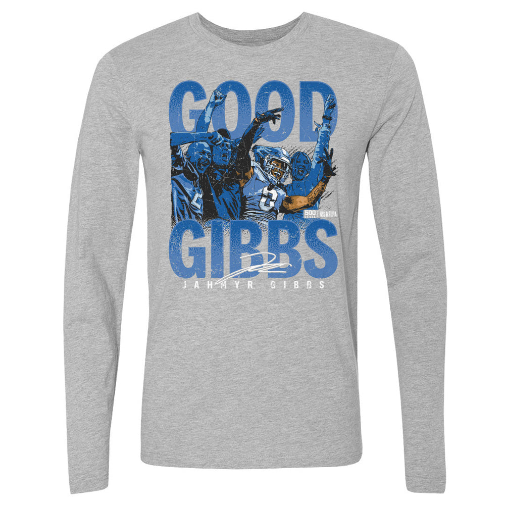 Jahmyr Gibbs Detroit Crowd Celebration WHT (ONLINE ORDER ONLY)