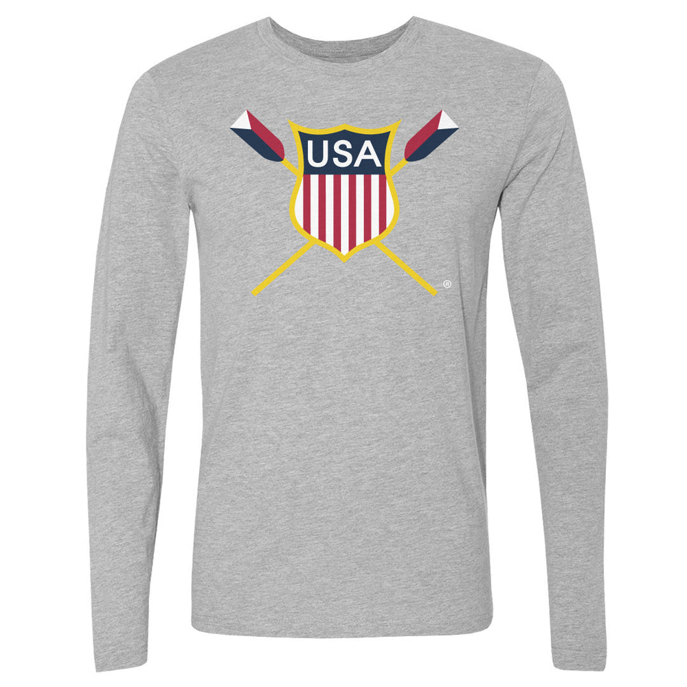 USRowing Emblem WHT (ONLINE ORDER ONLY)
