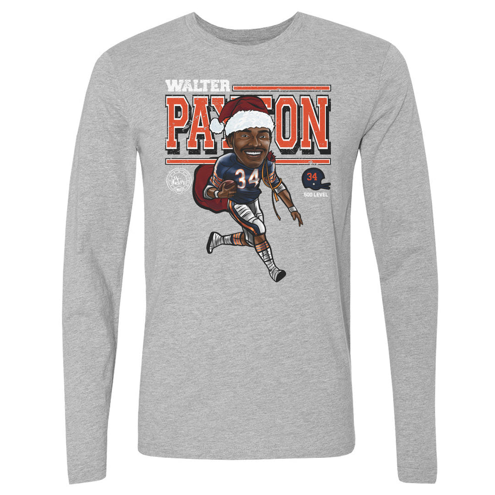 Walter Payton Chicago Cartoon Santa Hat WHT (ONLINE ORDER ONLY)