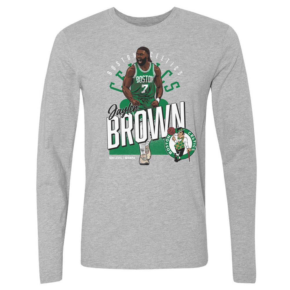 Jaylen Brown Boston Celtics Shield WHT (ONLINE ORDER ONLY)