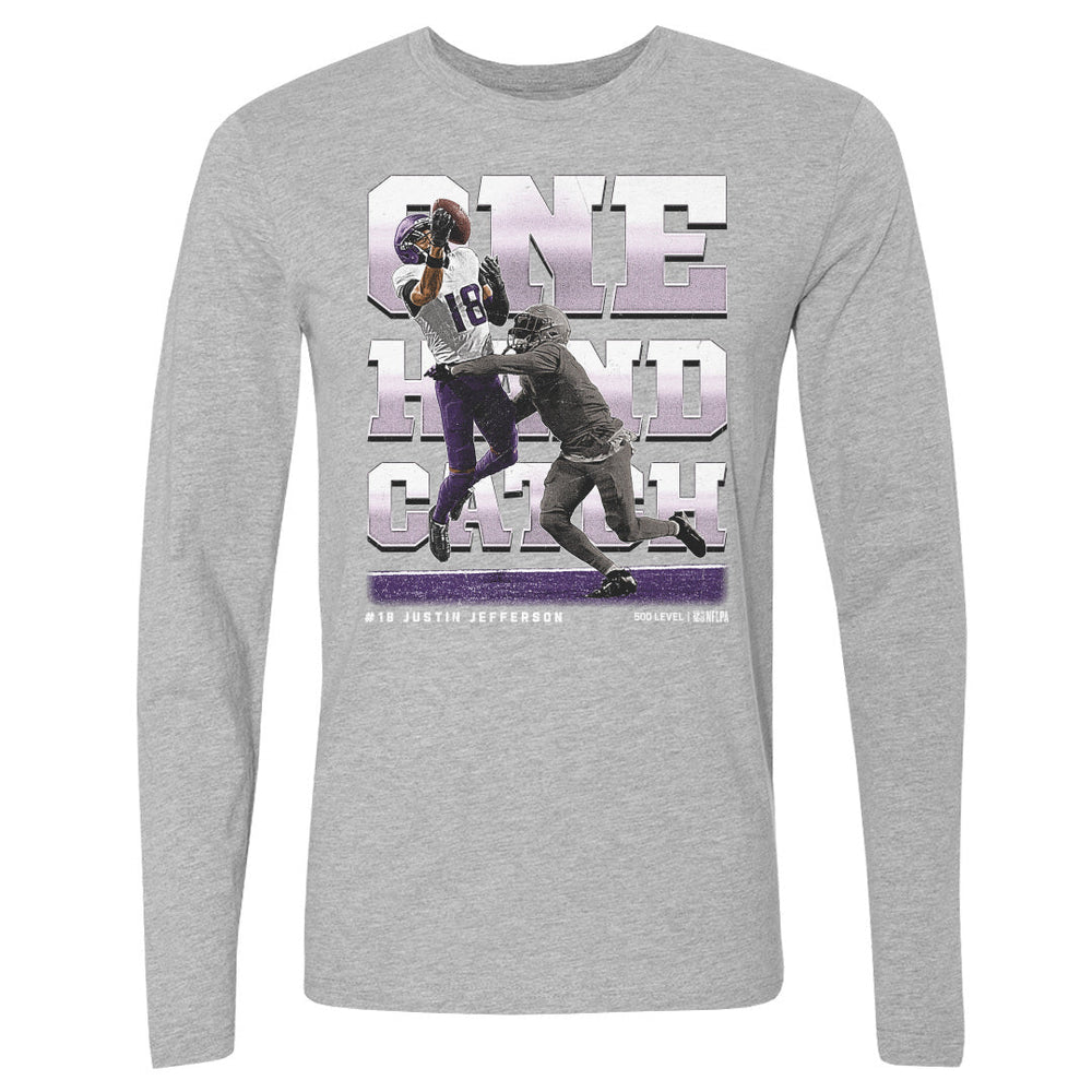 Justin Jefferson Minnesota One Hand Catch WHT (ONLINE ORDER ONLY)