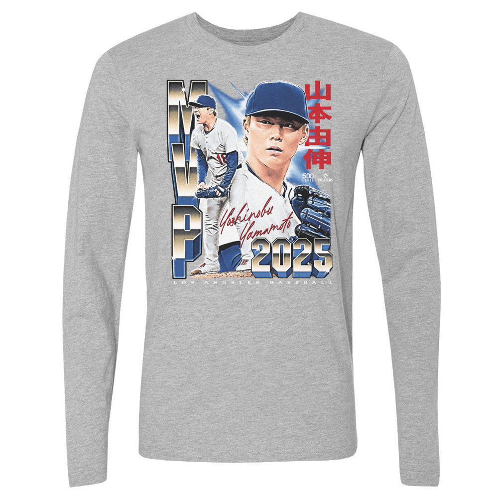 Yoshinobu Yamamoto Los Angeles D 2025 Champs MVP WHT (ONLINE ORDER ONLY)