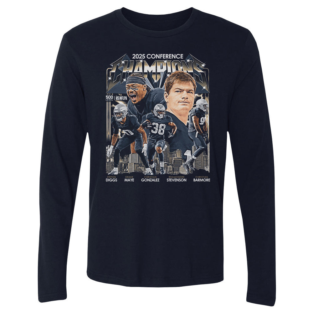 New England Football 2025 Conference Champions Vintage WHT (ONLINE ORDER ONLY)