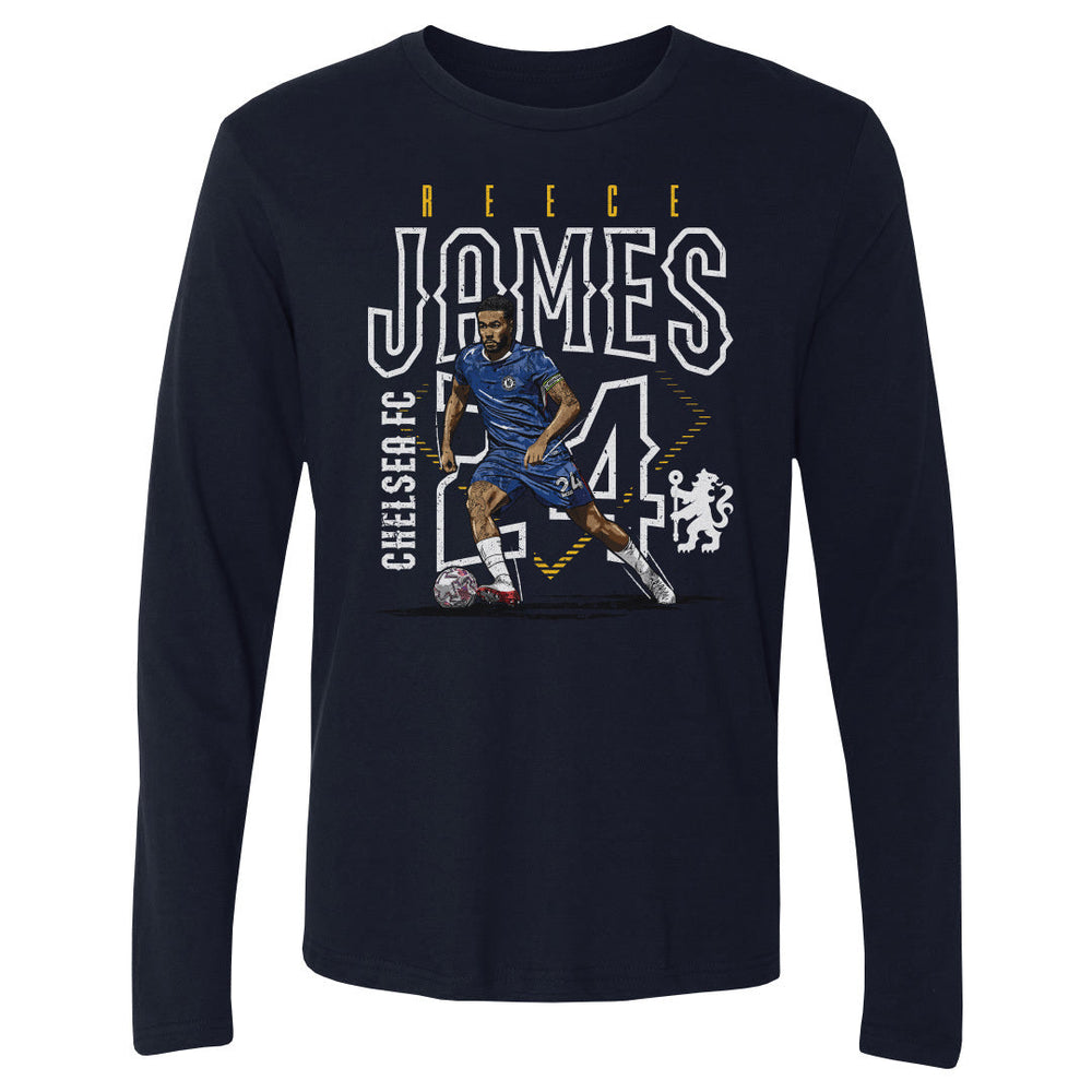 Reece James Chelsea FC Outline Number WHT (ONLINE ORDER ONLY)