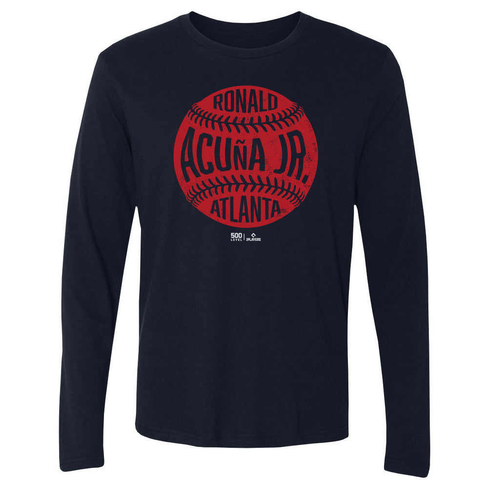 Ronald Acuna Jr. Atlanta Vintage Baseball WHT (ONLINE ORDER ONLY)