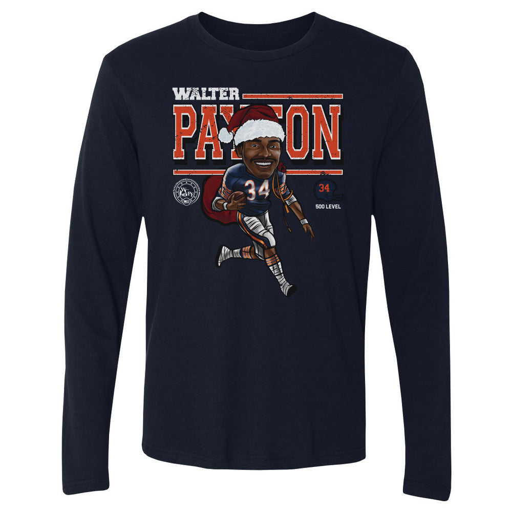 Walter Payton Chicago Cartoon Santa Hat WHT (ONLINE ORDER ONLY)