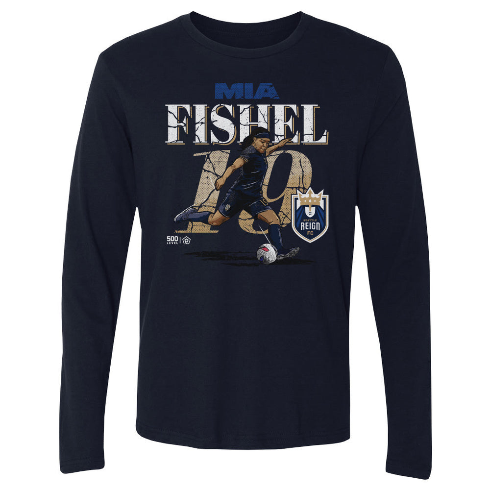 Mia Fishel Seattle Reign Cracked Number WHT (ONLINE ORDER ONLY)