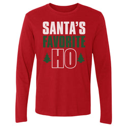 Christmas Santa's Favorite Ho WHT (ONLINE ORDER ONLY)