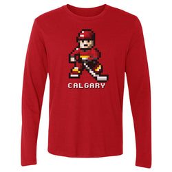 Calgary Hockey 8-bit WHT (ONLINE ORDER ONLY)