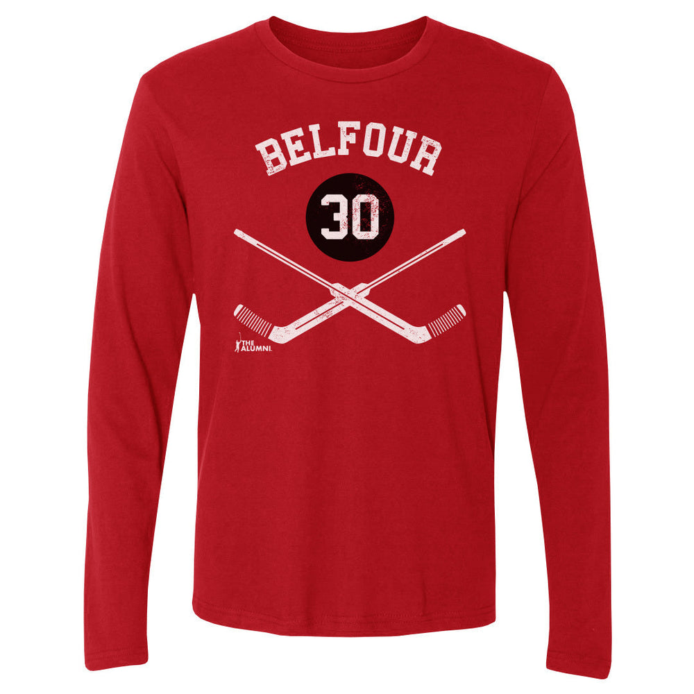 Ed Belfour Chicago 30 Goalie Sticks WHT (ONLINE ORDER ONLY)