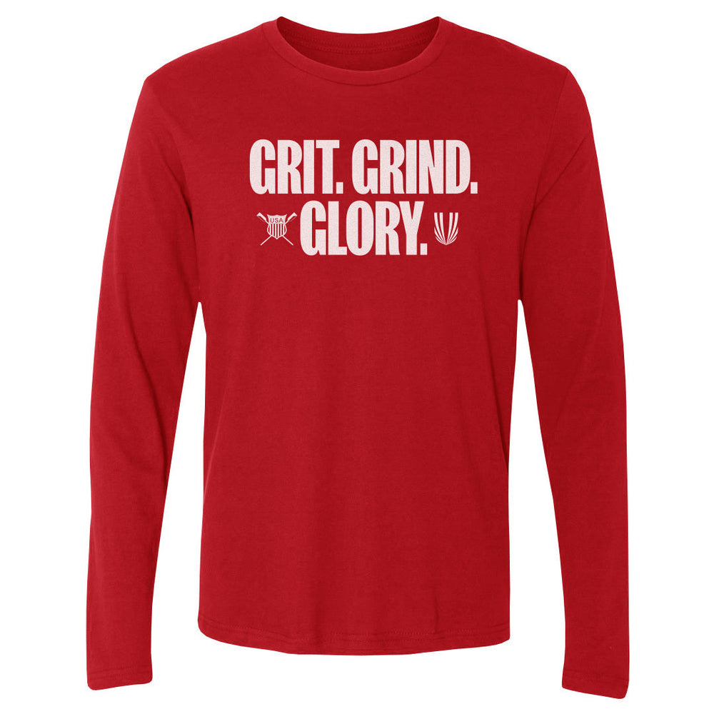 USRowing Grit Grind Glory WHT (ONLINE ORDER ONLY)