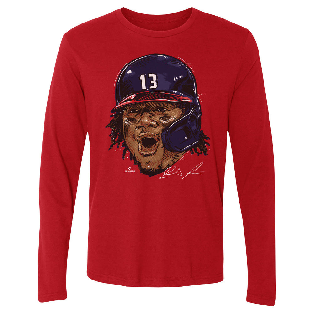 Ronald Acuna Jr. Scream WHT (ONLINE ORDER ONLY)