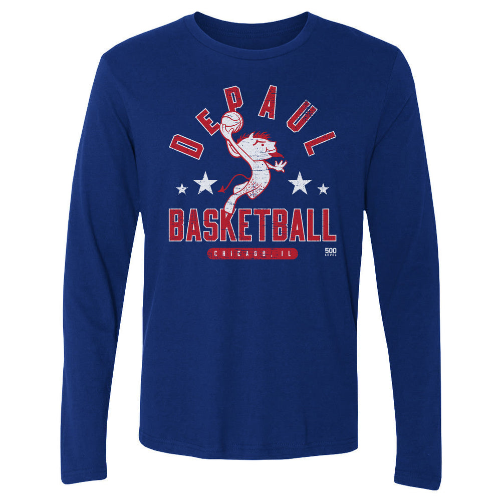 DePaul Blue Demons Vintage Basketball WHT (ONLINE ORDER ONLY)