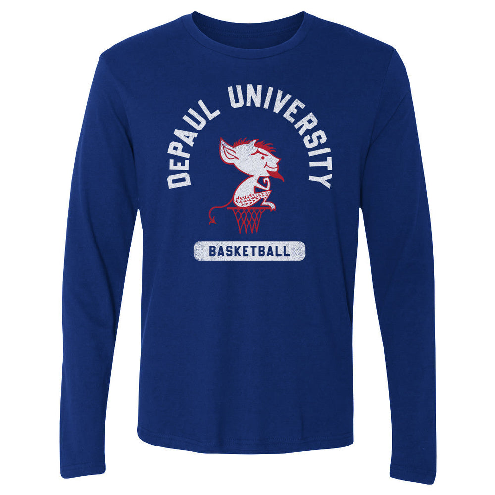 DePaul Blue Demons Mascot Basketball WHT (ONLINE ORDER ONLY)