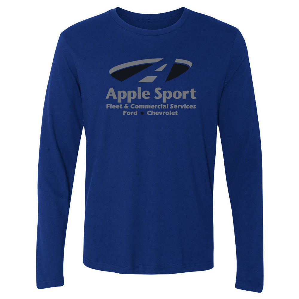 Apple Sport Crown Trio Logo 1 WHT (ONLINE ORDER ONLY)