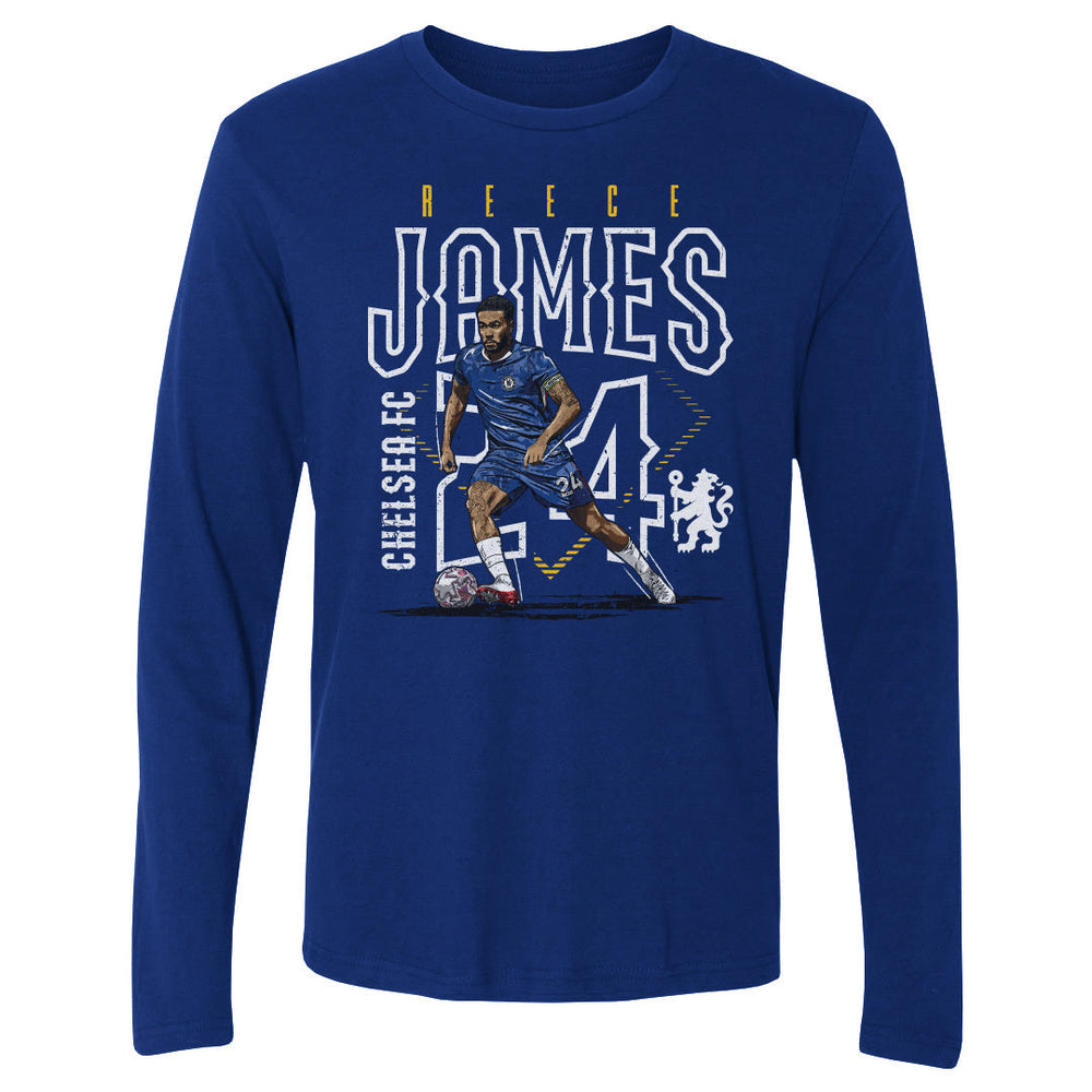 Reece James Chelsea FC Outline Number WHT (ONLINE ORDER ONLY)