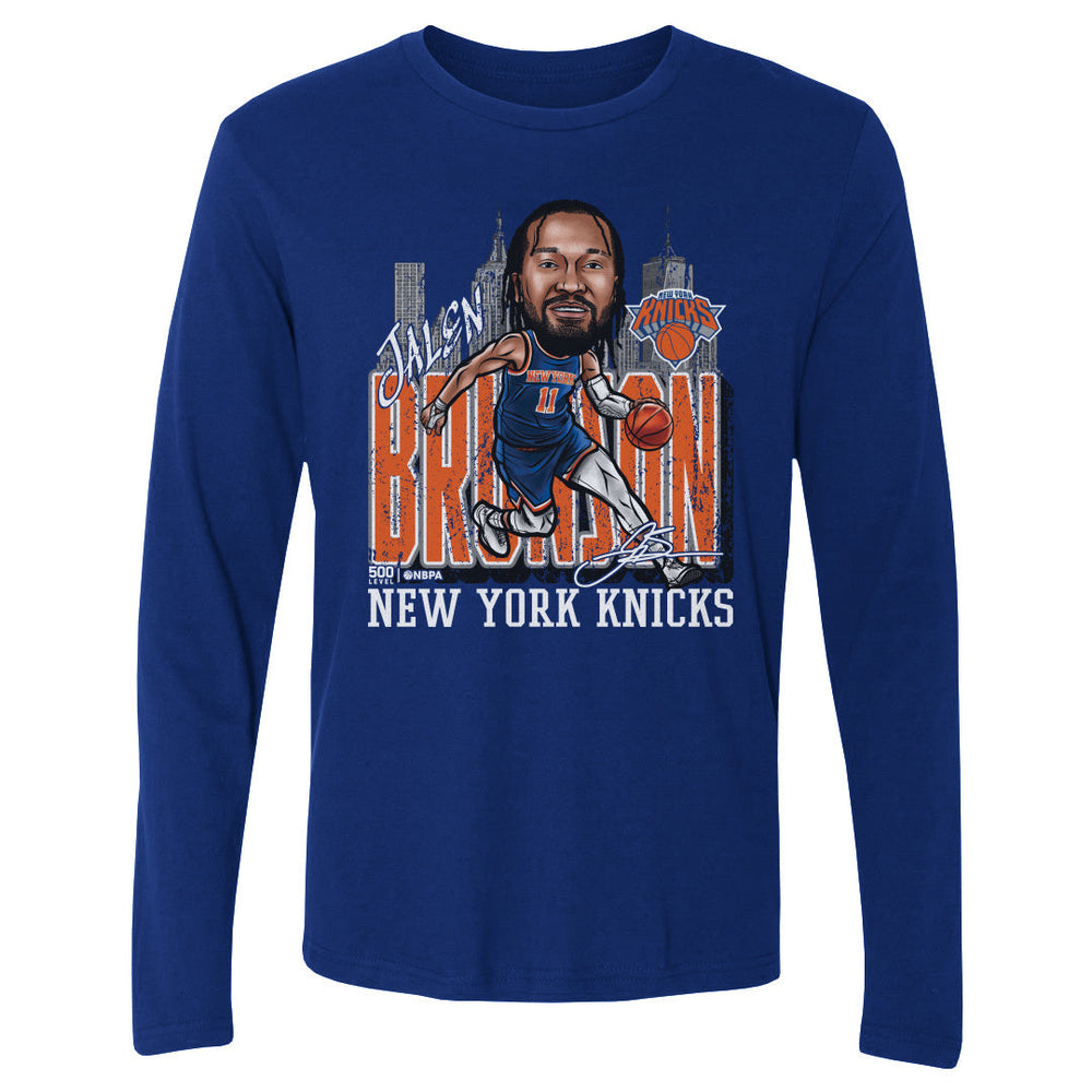 Jalen Brunson New York Knicks Cartoon City Cartoon WHT (ONLINE ORDER ONLY)