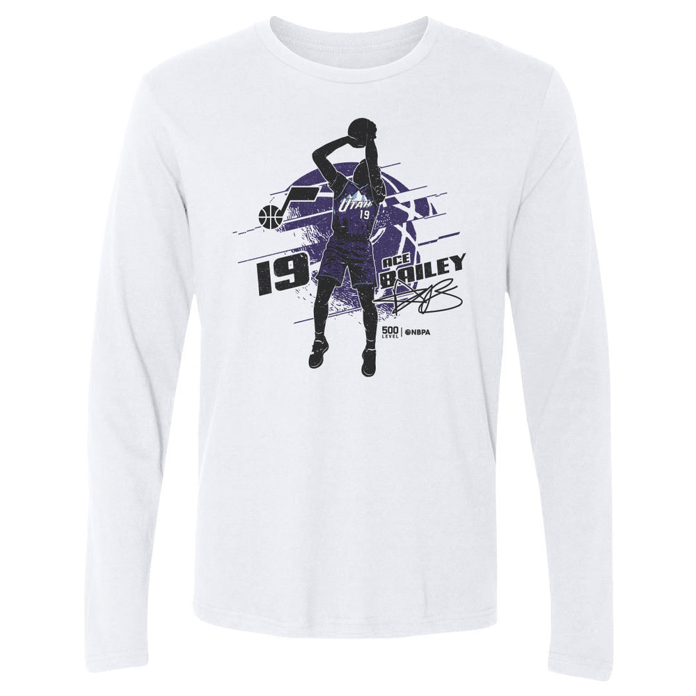 Ace Bailey Utah Jazz Silhouette (ONLINE ORDER ONLY)