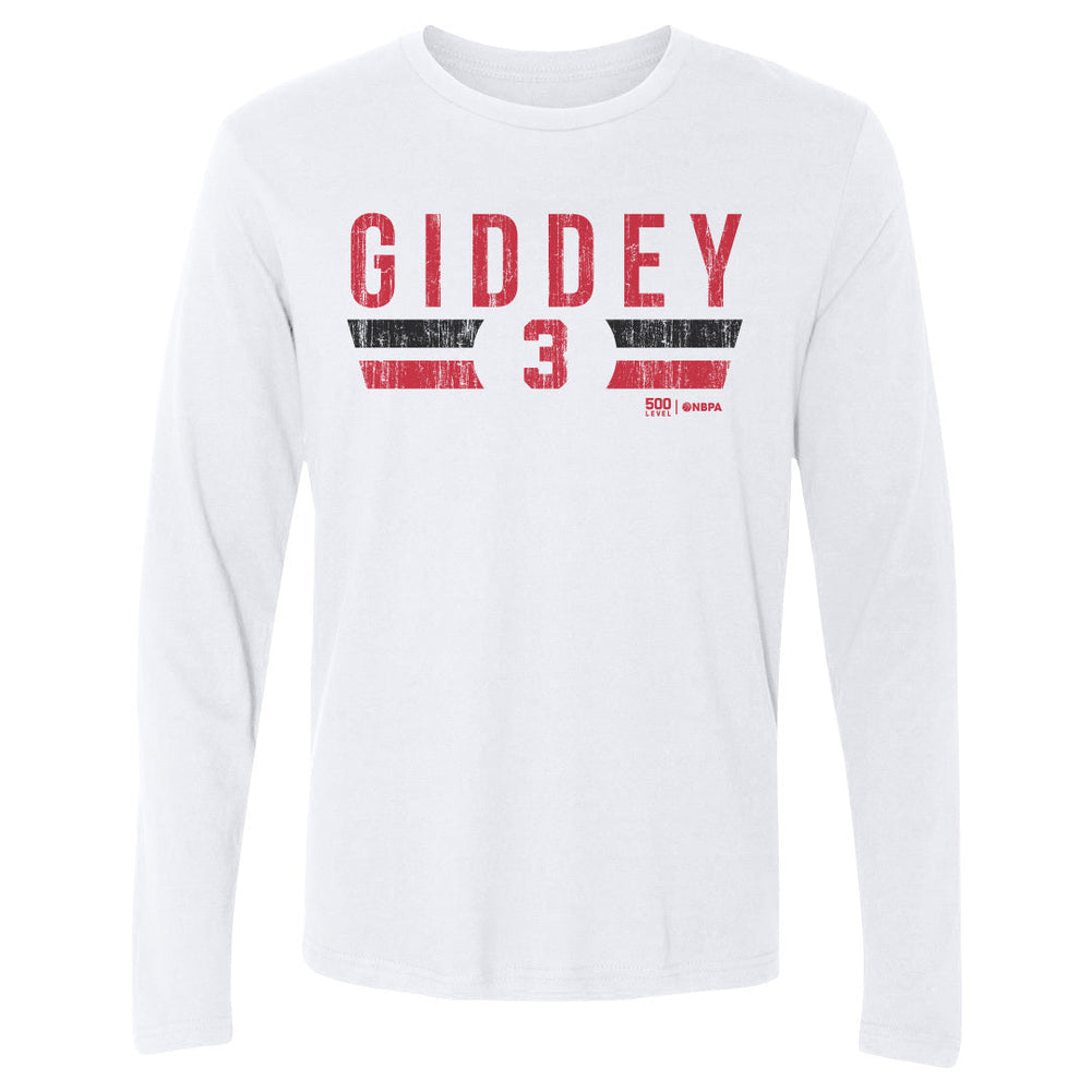 Josh Giddey Chicago Bulls Font (ONLINE ORDER ONLY)