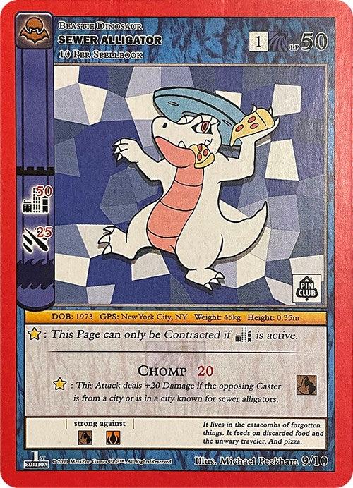 Sewer Alligator (Cryptid Nation Mystery Collection) [Miscellaneous Promos] (ONLINE ORDER ONLY)