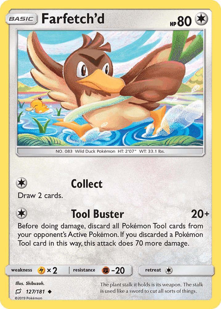 Farfetch'd (127/181) [Sun & Moon: Team Up] (Online Only)