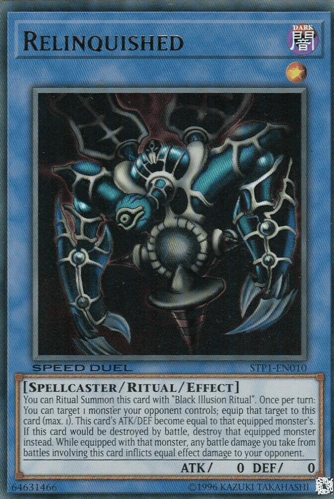 Relinquished [STP1-EN010] Ultra Rare (ONLINE ORDER ONLY)