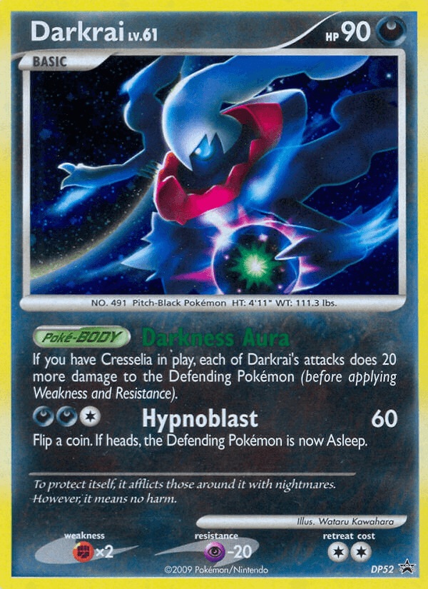 Darkrai LV.61 (DP52) [Diamond & Pearl: Black Star Promos] (Online Only)