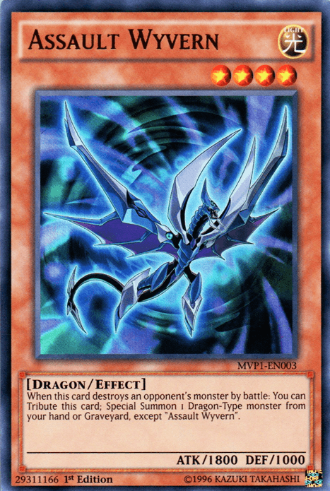 Assault Wyvern [MVP1-EN003] Ultra Rare (ONLINE ORDER ONLY)