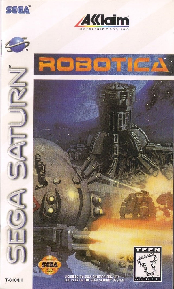 Robotica (Sega Saturn) (ONLINE ORDER ONLY)