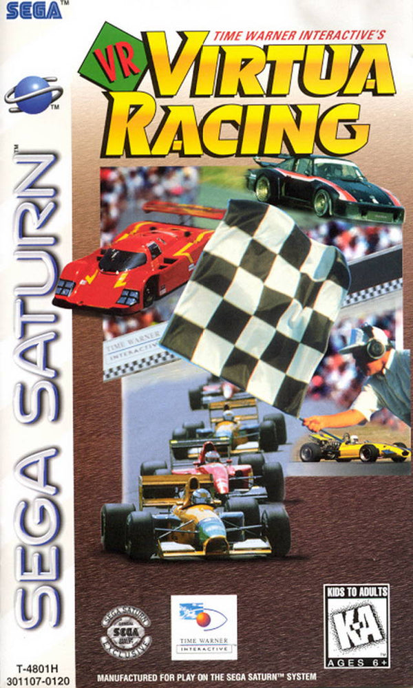 Time Warner Interactive's VR Virtua Racing (Sega Saturn) (ONLINE ORDER ONLY)