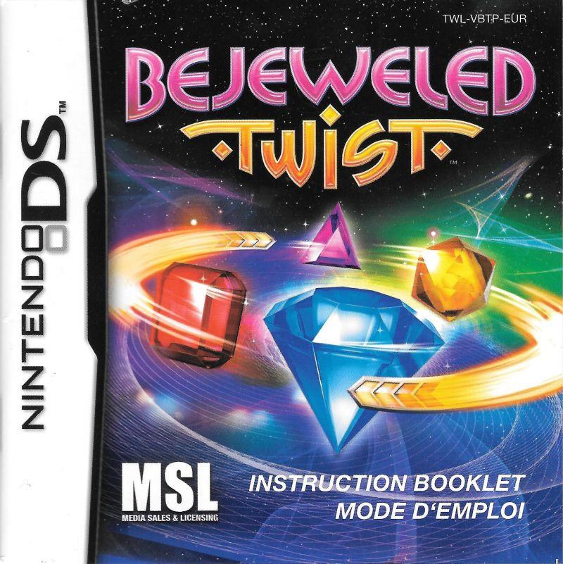 Bejeweled Twist (Nintendo DS) (Online Order Only)