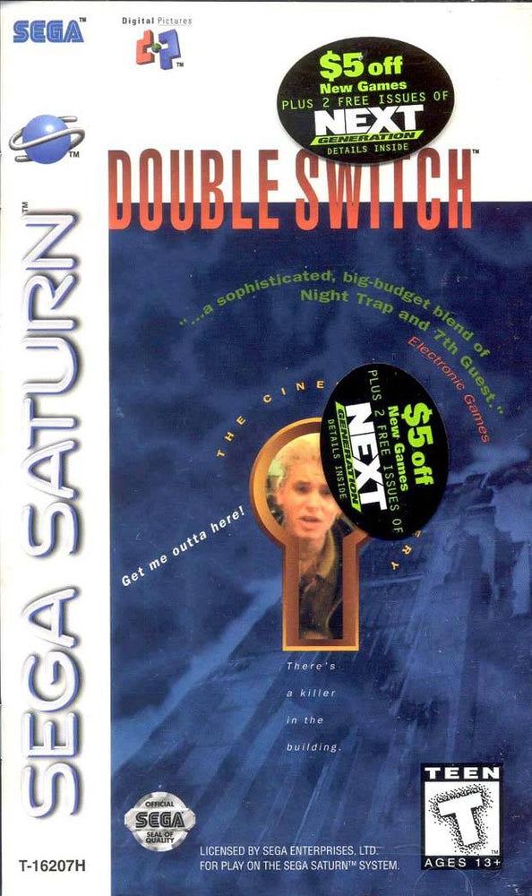Double Switch (Sega Saturn) (ONLINE ORDER ONLY)