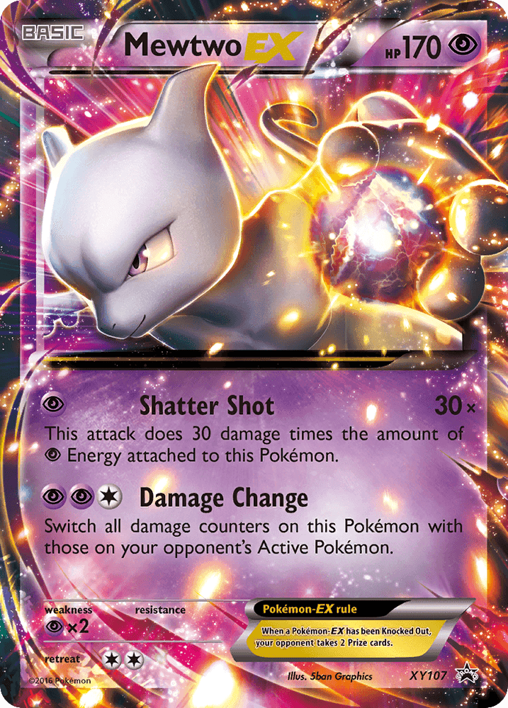 Mewtwo EX (XY107) [XY: Black Star Promos] (Online Only)