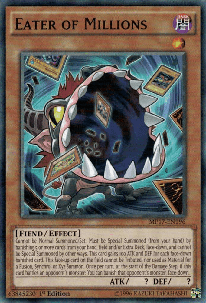Eater of Millions [MP17-EN196] Common (ONLINE ORDER ONLY)