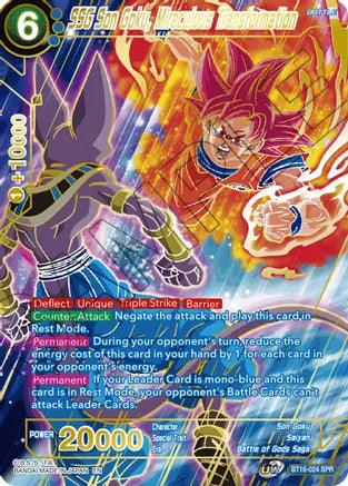 SSG Son Goku, Miraculous Transformation (SPR) (BT16-024) [Realm of the Gods] (ONLINE ORDER ONLY)