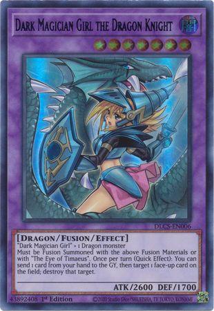 Dark Magician Girl the Dragon Knight (Alternate Art) [DLCS-EN006] Ultra Rare (ONLINE ORDER ONLY)