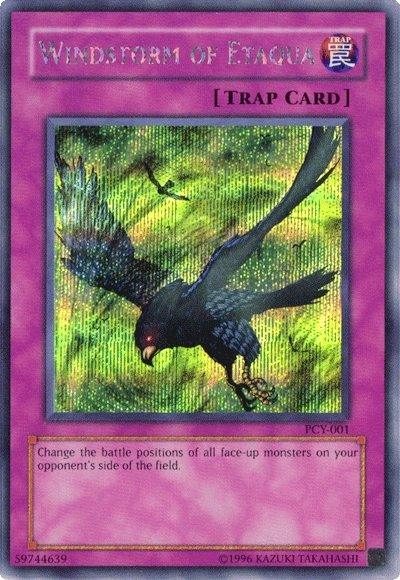 Windstorm of Etaqua [PCY-001] Prismatic Secret Rare (ONLINE ORDER ONLY)