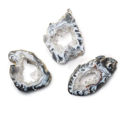 36x23mm Tri Color Occo Agate Slice Bead 1 piece (ONLINE ORDER ONLY)